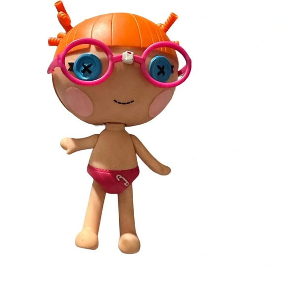 Lalaloopsy Littles Specs Reads-A-Lot Silly Hair 7” (Doll Only) - Picture 1 of 3